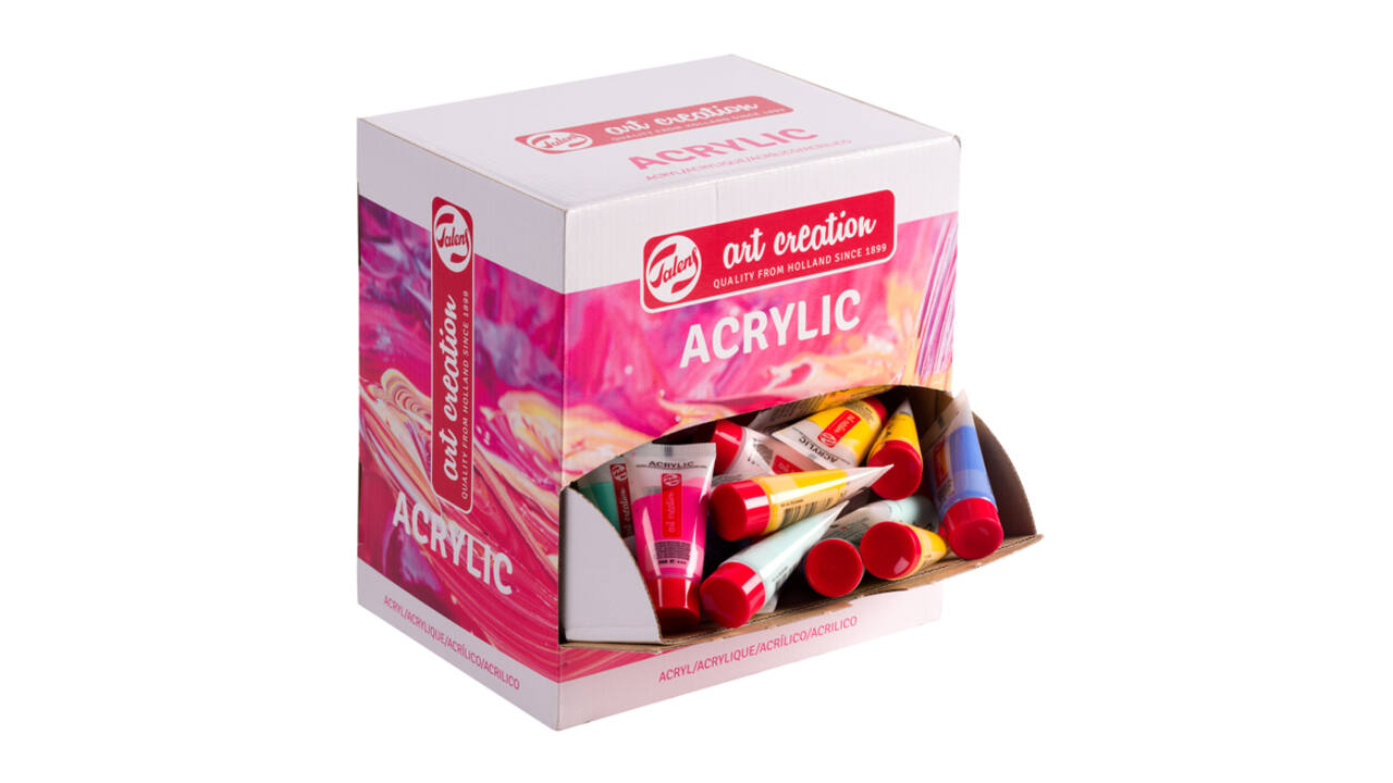 Acrylverf Talens Art Creation Caribbean 12ml ass dispenser 100 stuks