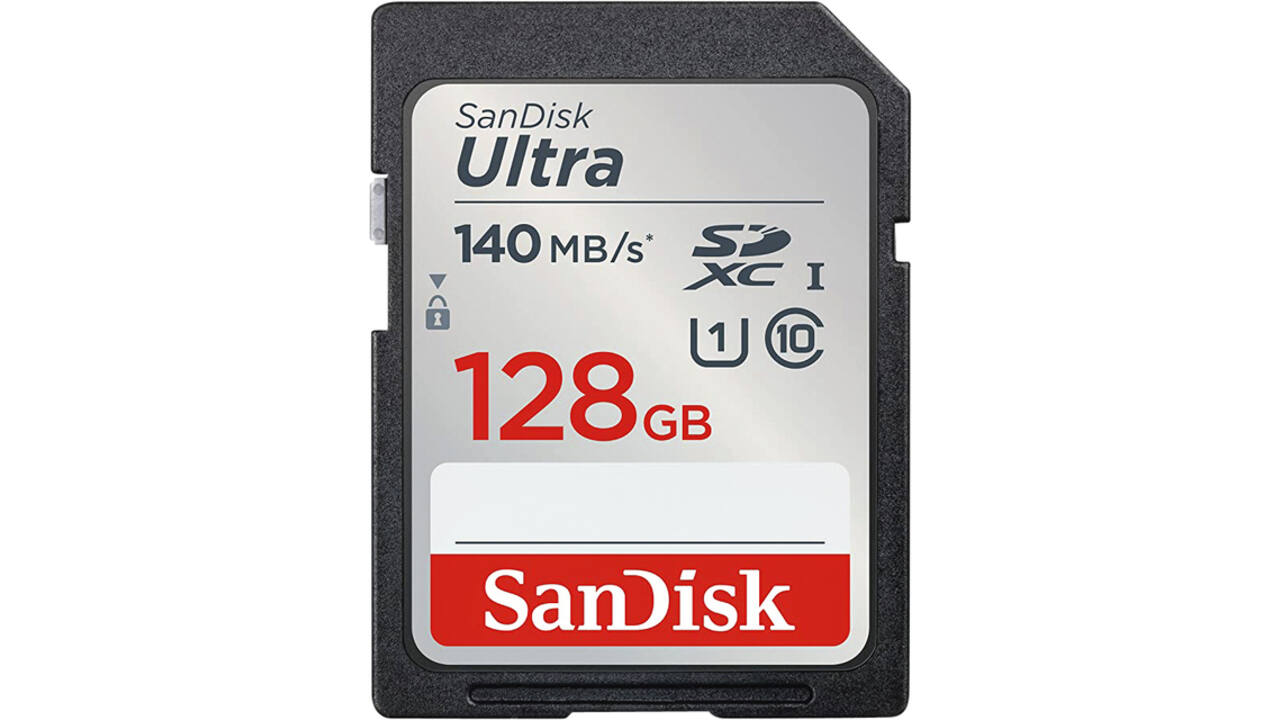 Geheugenkaart Sandisk SDXC Ultra 128GB (140mb/s C10 UHS-I)