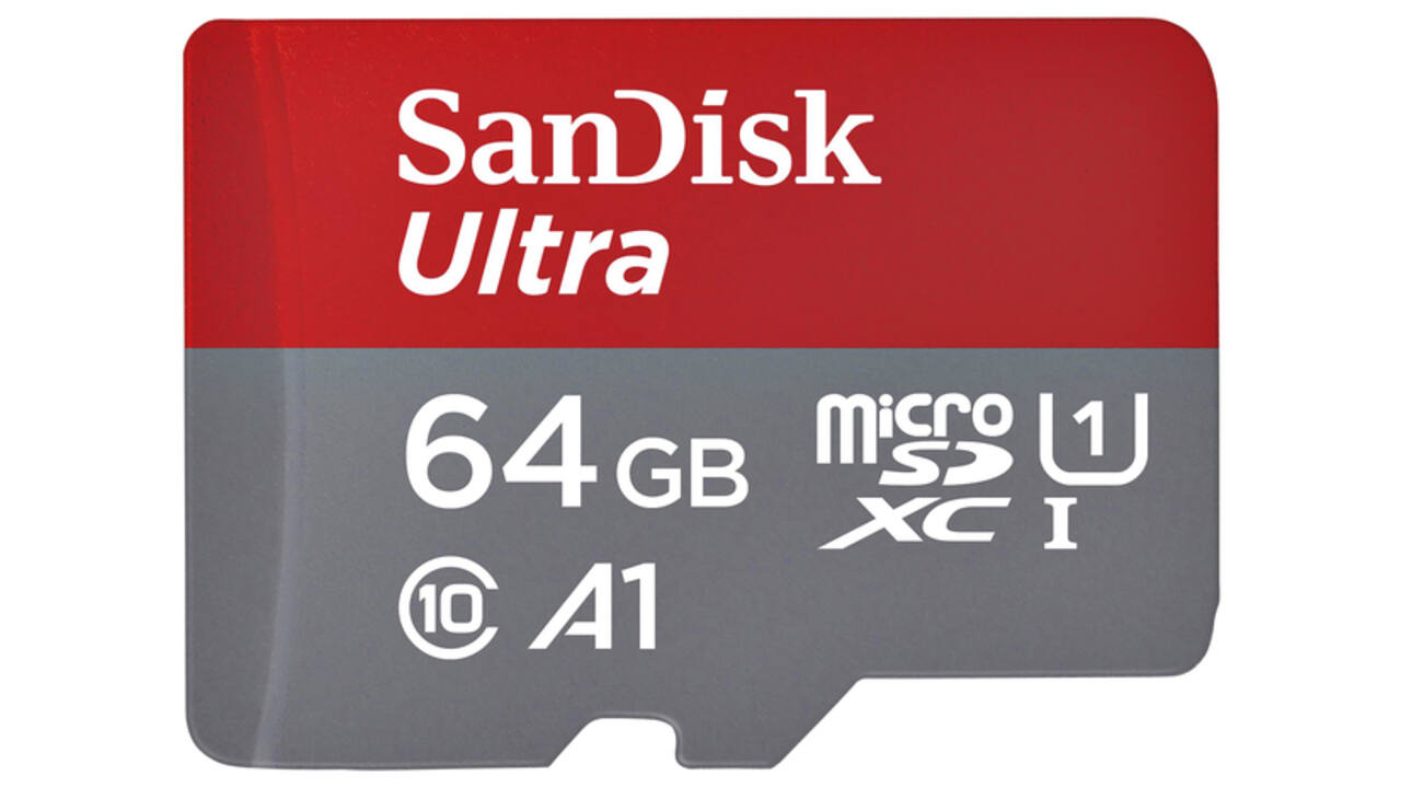 Geheugenkaart Sandisk MicroSDXC Ultra 64GB (140mb/s C10 - SDA UHS-I)