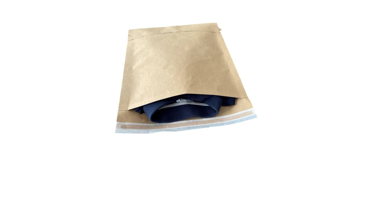 Sendbag verzendverpakking IEZZY 34/38 x 45cm bruin 200 stuks