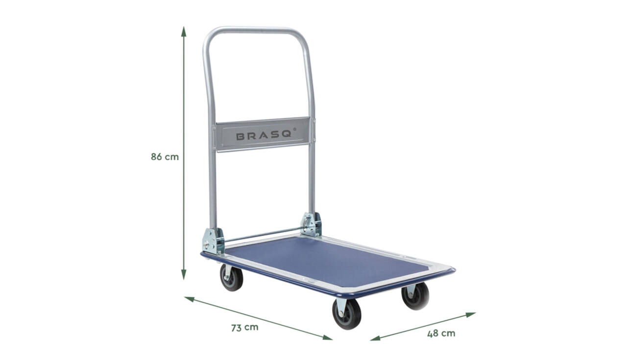 Transportkar BRASQ inklapbaar 150kg