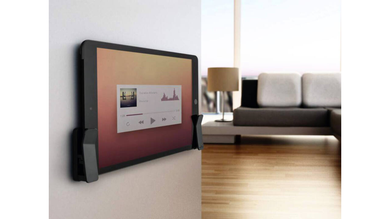 Wandhouder voor tablet Durable VISIOCLIP