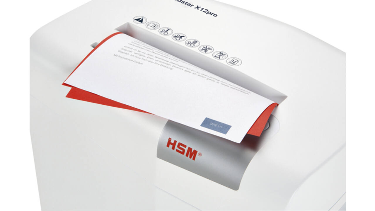 Papiervernietiger HSM shredstar X12pro snippers 2x15mm