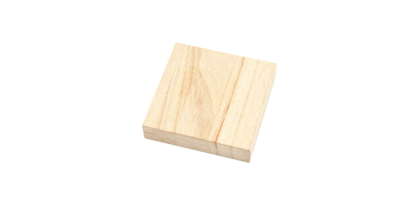 Knutselplank Creativ Company Ikoon 9.6x9.6x2cm hout