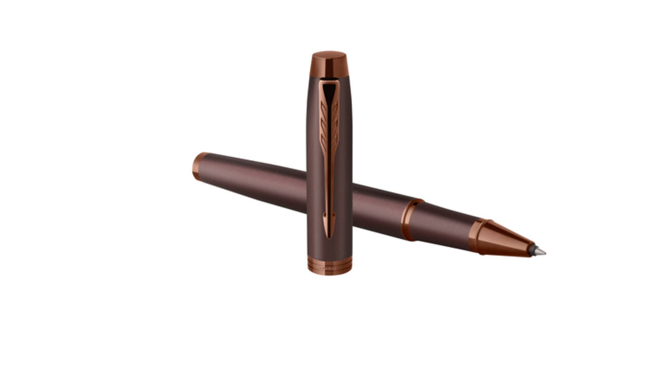 Rollerpen Parker IM Monochrome burgundy GT fijn