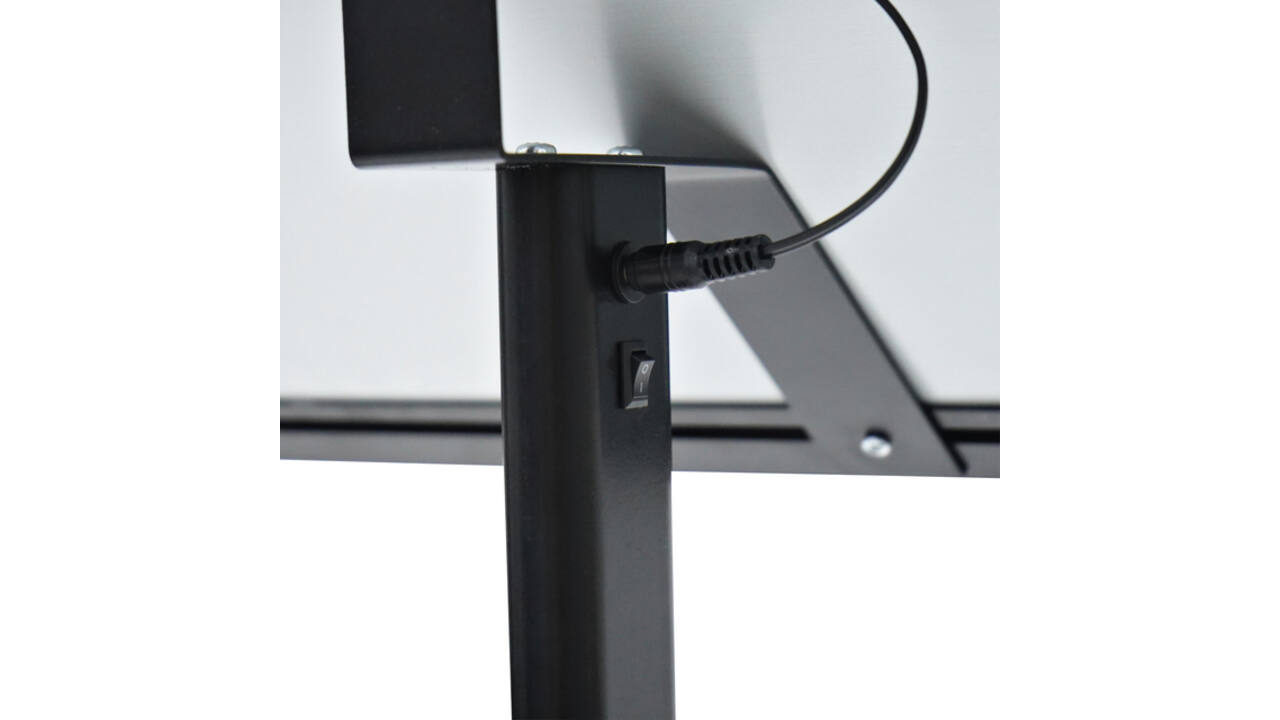 Menu vitrinekast Europel 2x A4 LED