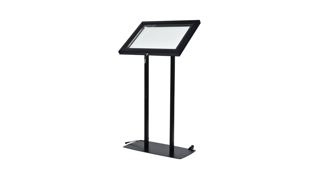 Menu vitrinekast Europel 2x A4
