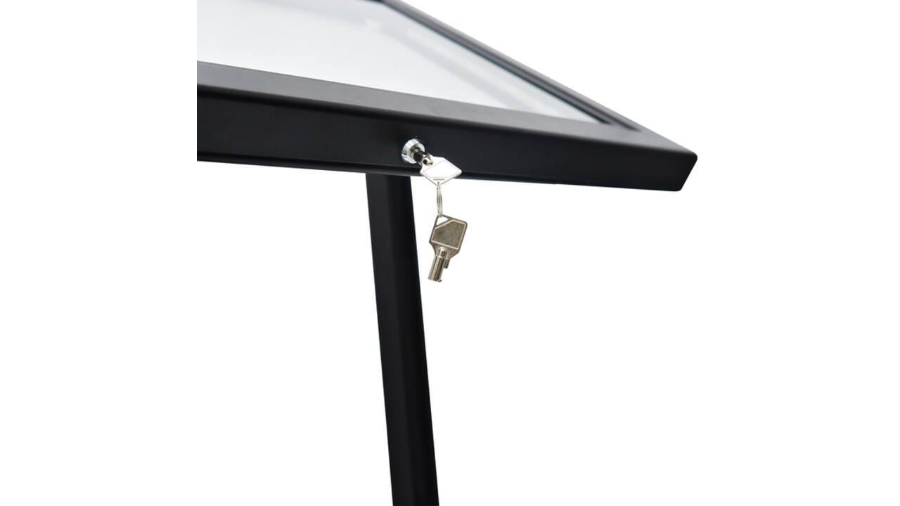 Menu vitrinekast Europel 2x A4
