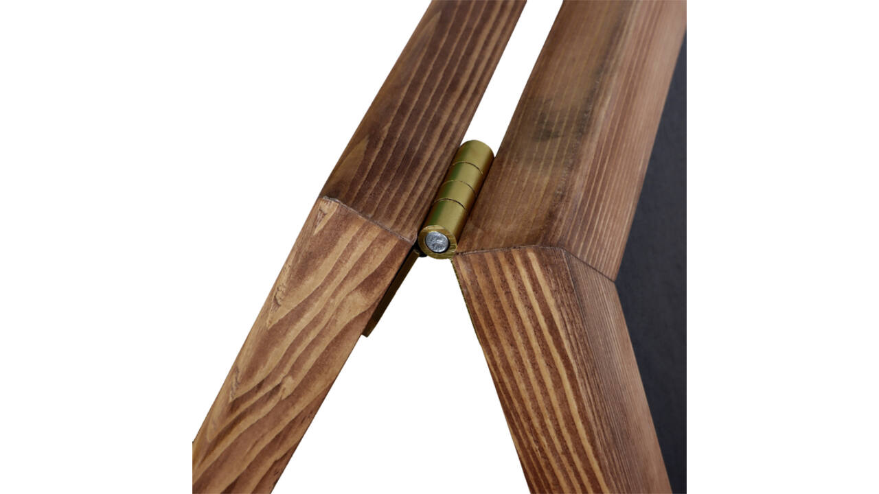 Krijt stoepbord Europel 660x1280mm DELUX natuur
