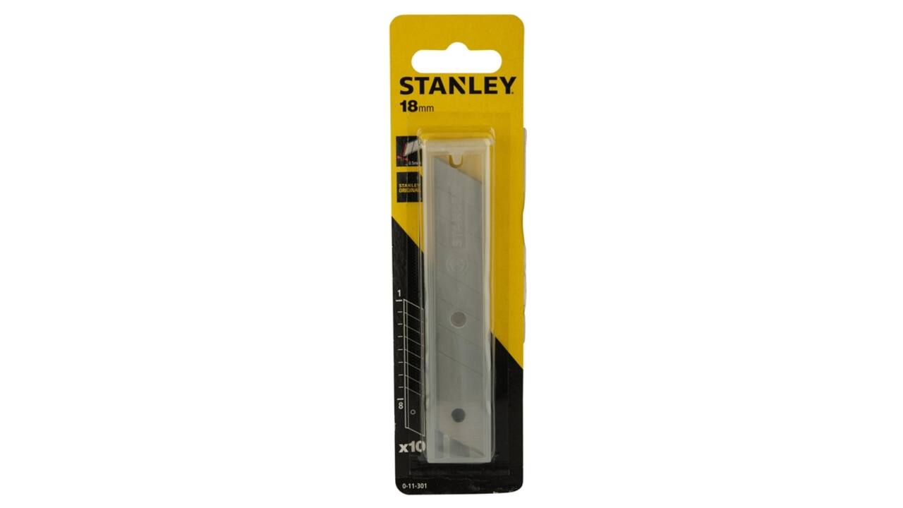 Afbreekmesjes Stanley 18mm 10 stuks