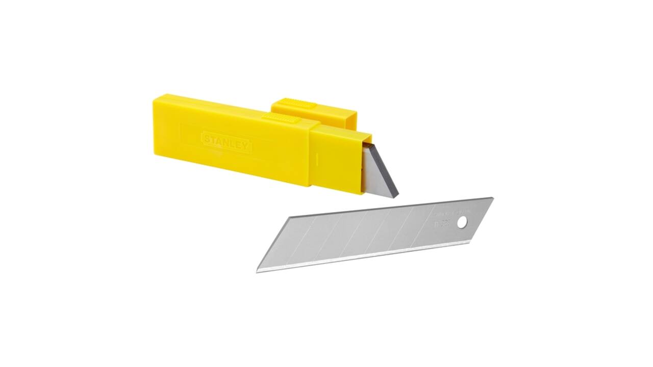 Afbreekmesjes Stanley 25mm 10 stuks