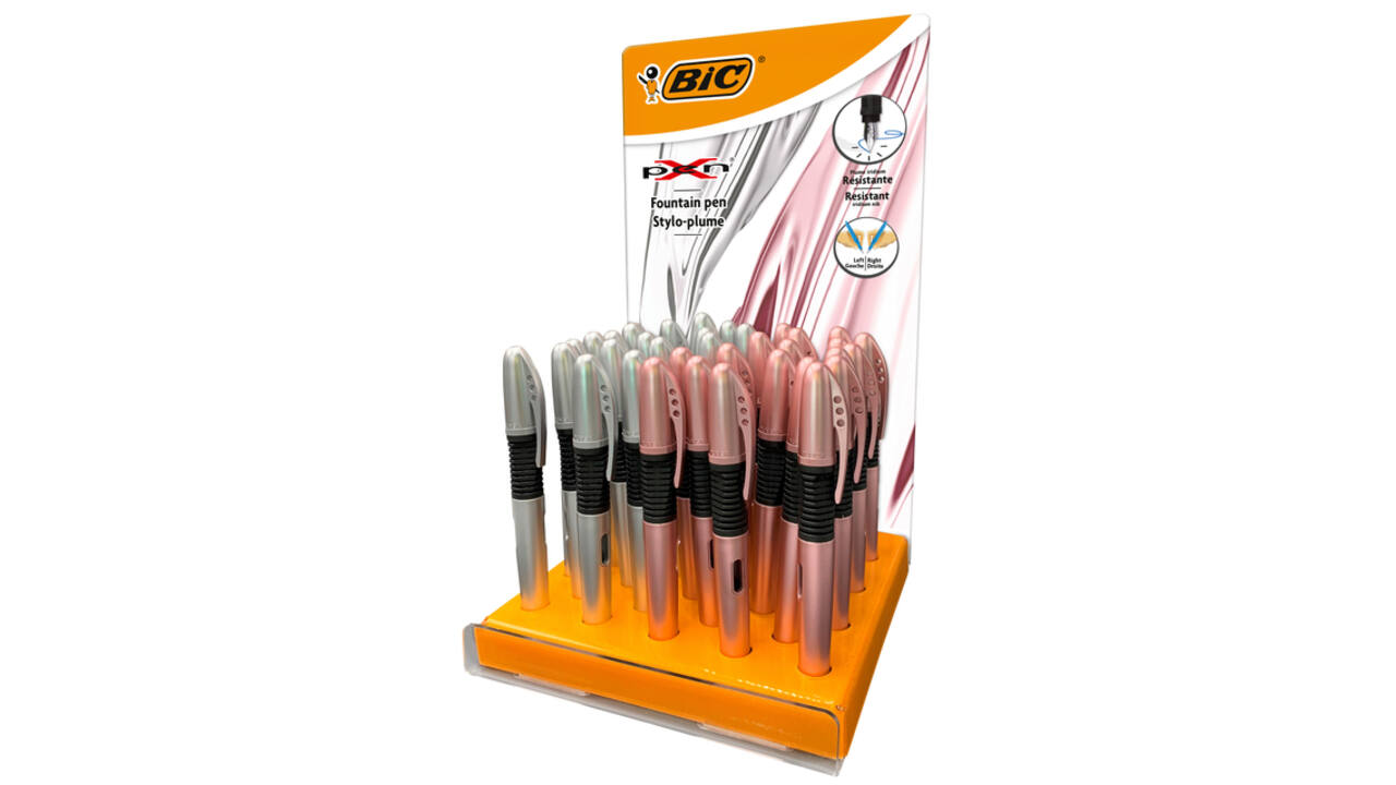 Vulpen Bic  X chrome medium assorti