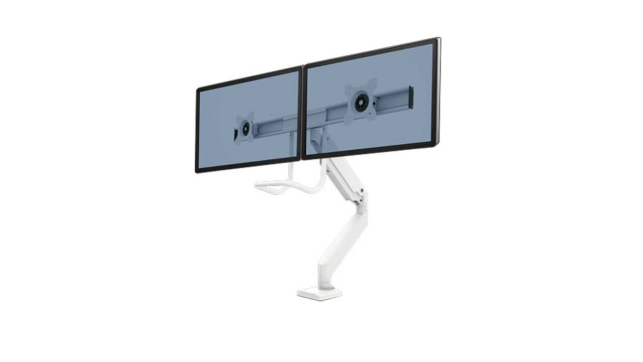 Monitorarm Fellowes Eppa Crossbar wit