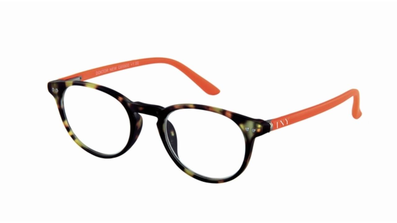 Leesbril I Need You +2.00 dpt Dokter New bruin-oranje