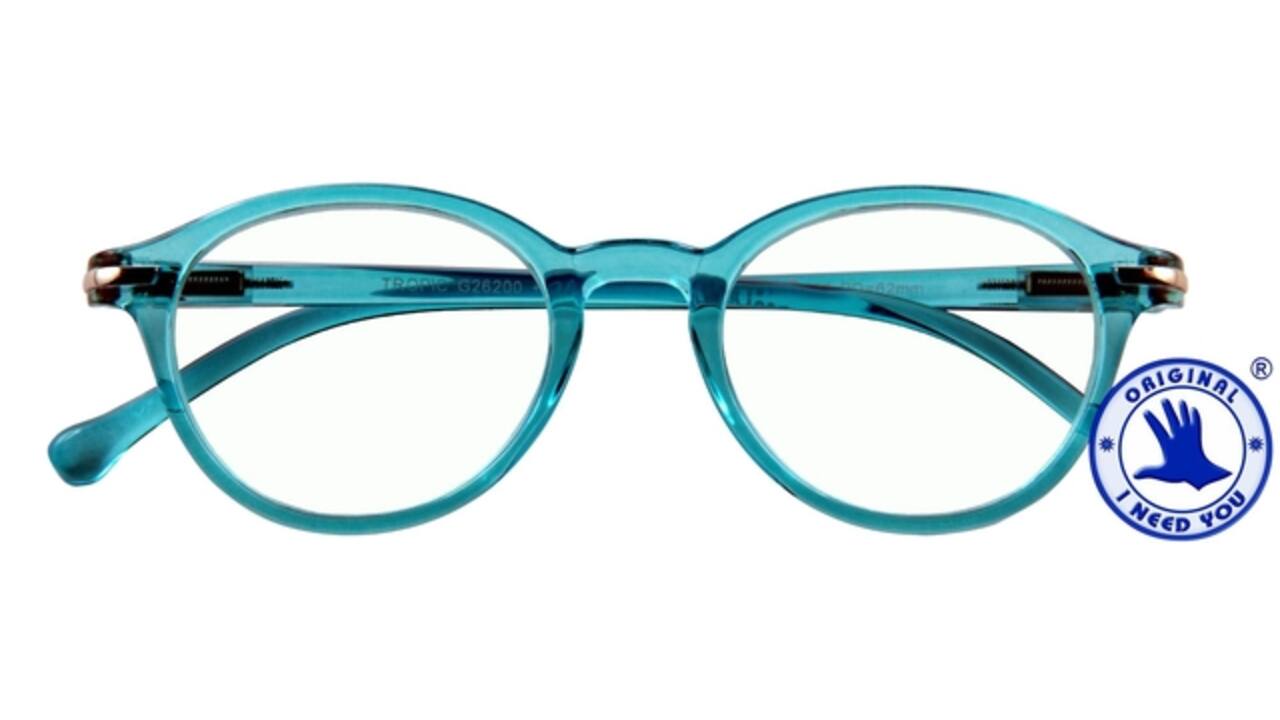 Leesbril I Need You +3.00 dpt Tropic turquoise