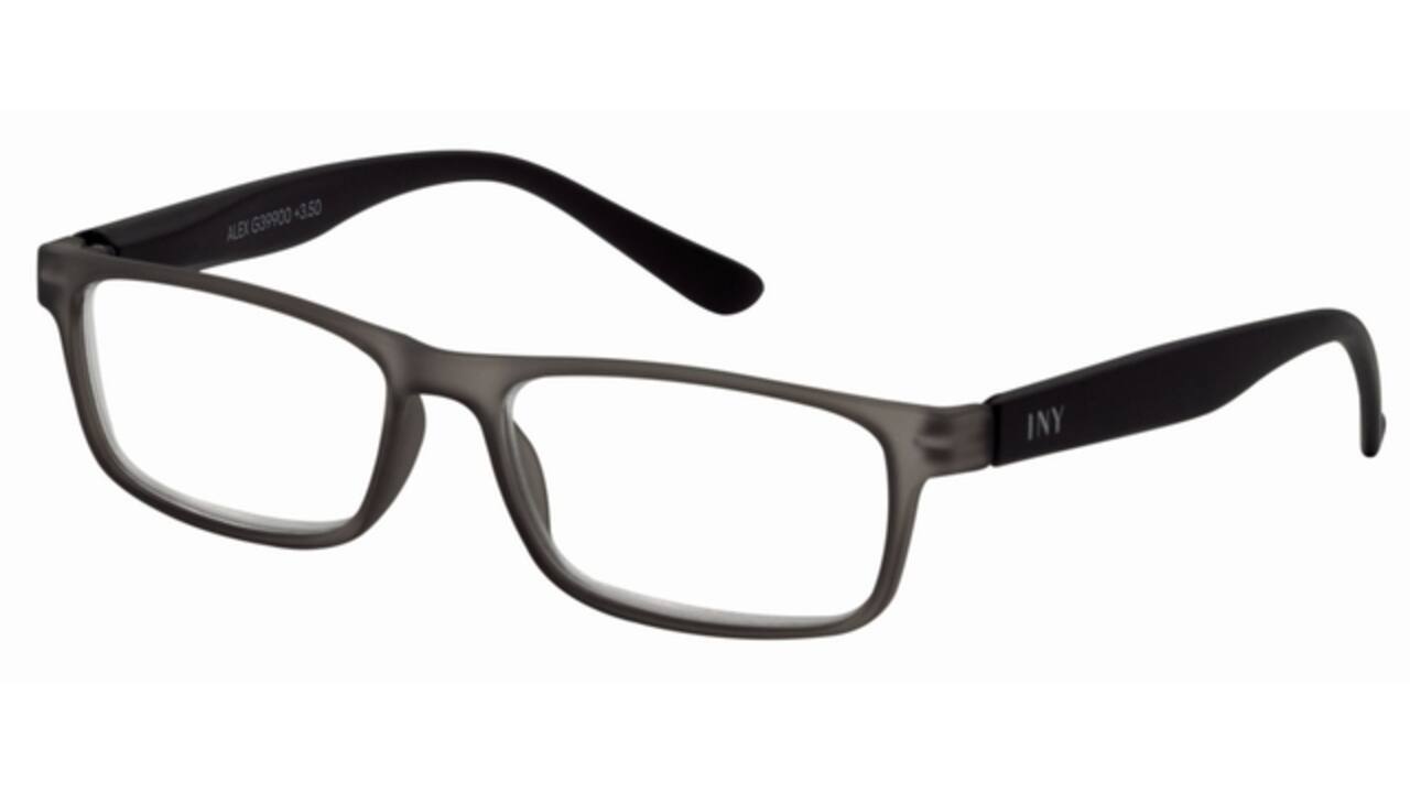 Leesbril I Need You +2.50 dpt Alex antraciet-zwart