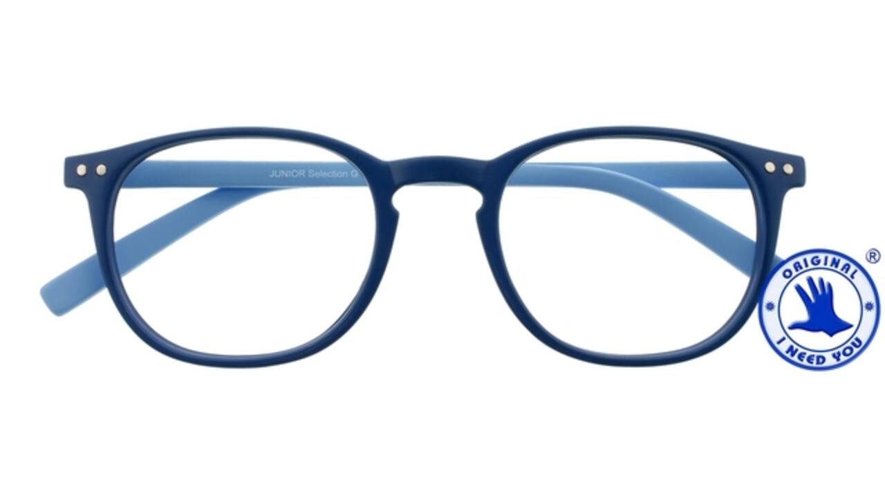 Leesbril I Need You +1.00 dpt Junior Selection blauw