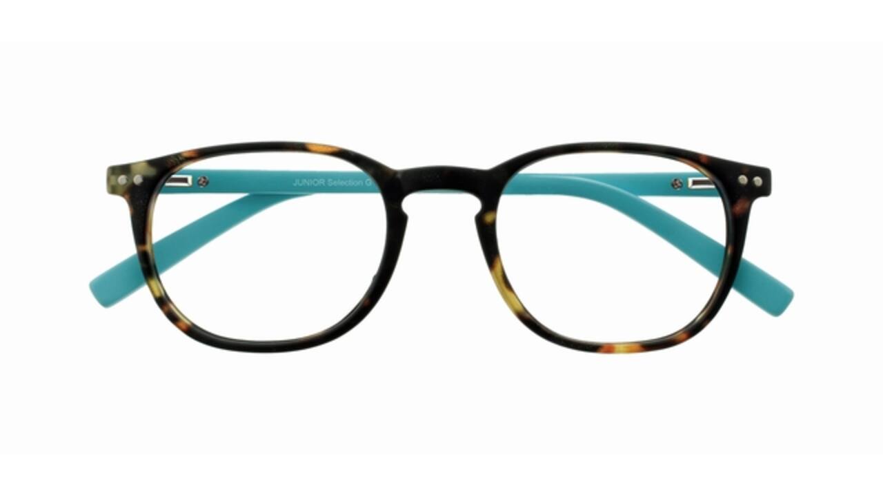 Leesbril I Need You +2.50 dpt Junior Selection bruin-turquoise