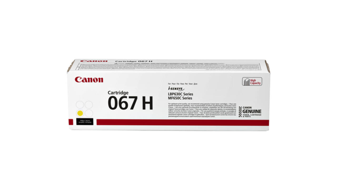 Tonercartridge Canon 067H geel