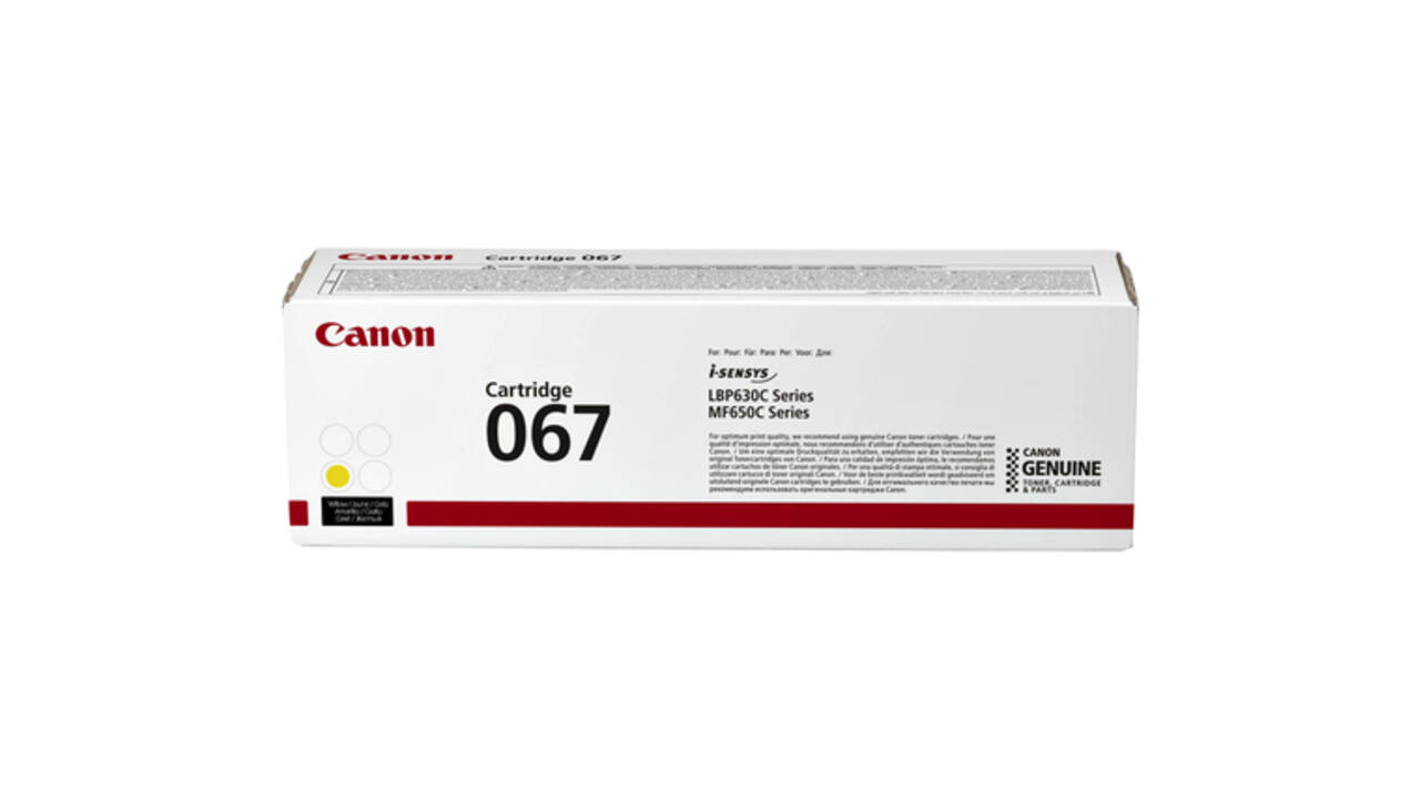 Tonercartridge Canon 067 geel