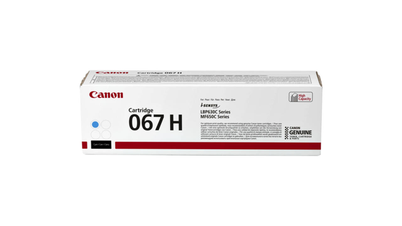 Tonercartridge Canon 067H blauw