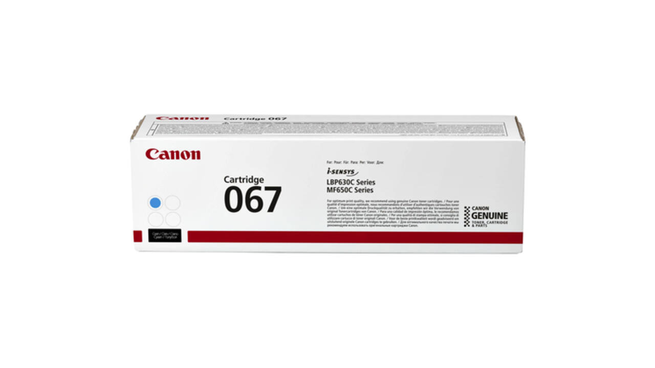 Tonercartridge Canon 067 blauw