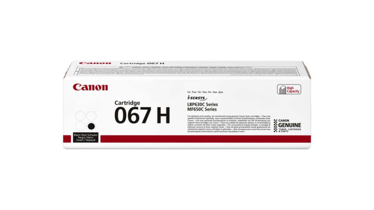 Tonercartridge Canon 067H zwart