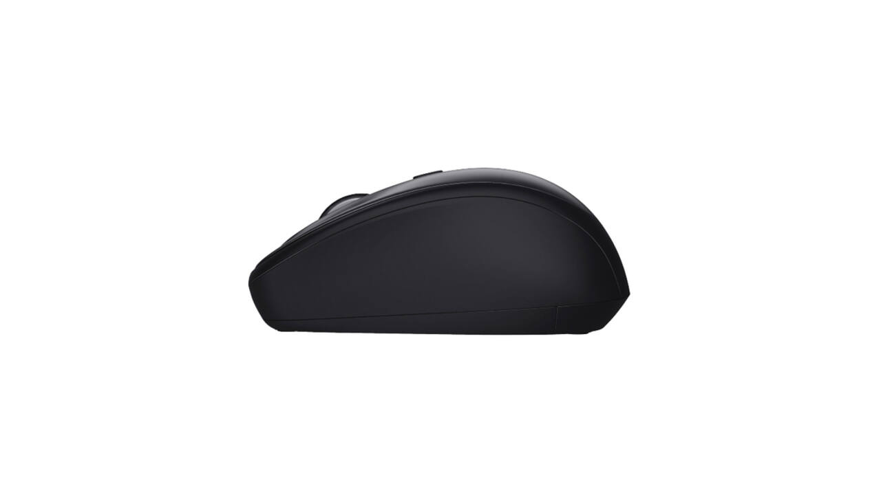 Muis Trust Yvi+ draadloos eco zwart