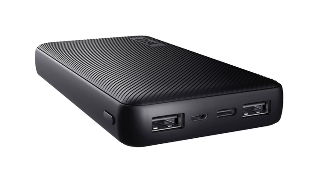 Powerbank Trust Primo 15.000 mAh eco zwart