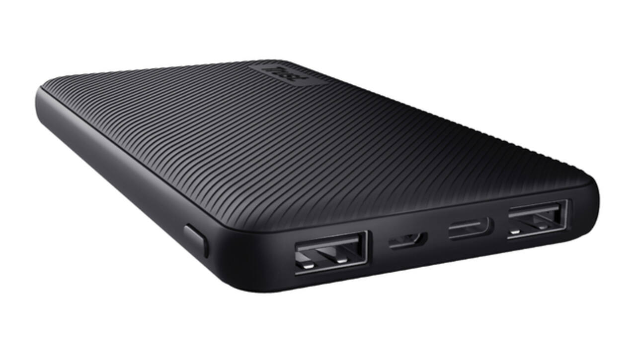 Powerbank Trust Primo 10.000 mAh eco zwart