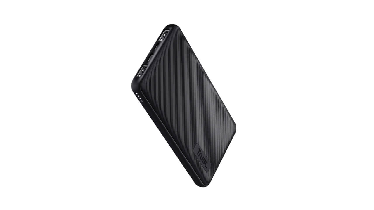Powerbank Trust Primo 10.000 mAh eco zwart