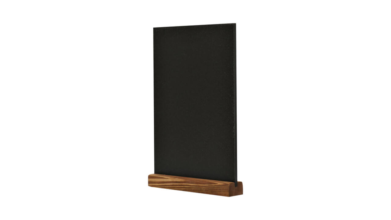 Krijtbord Europel tafelmodel A4 staand natural