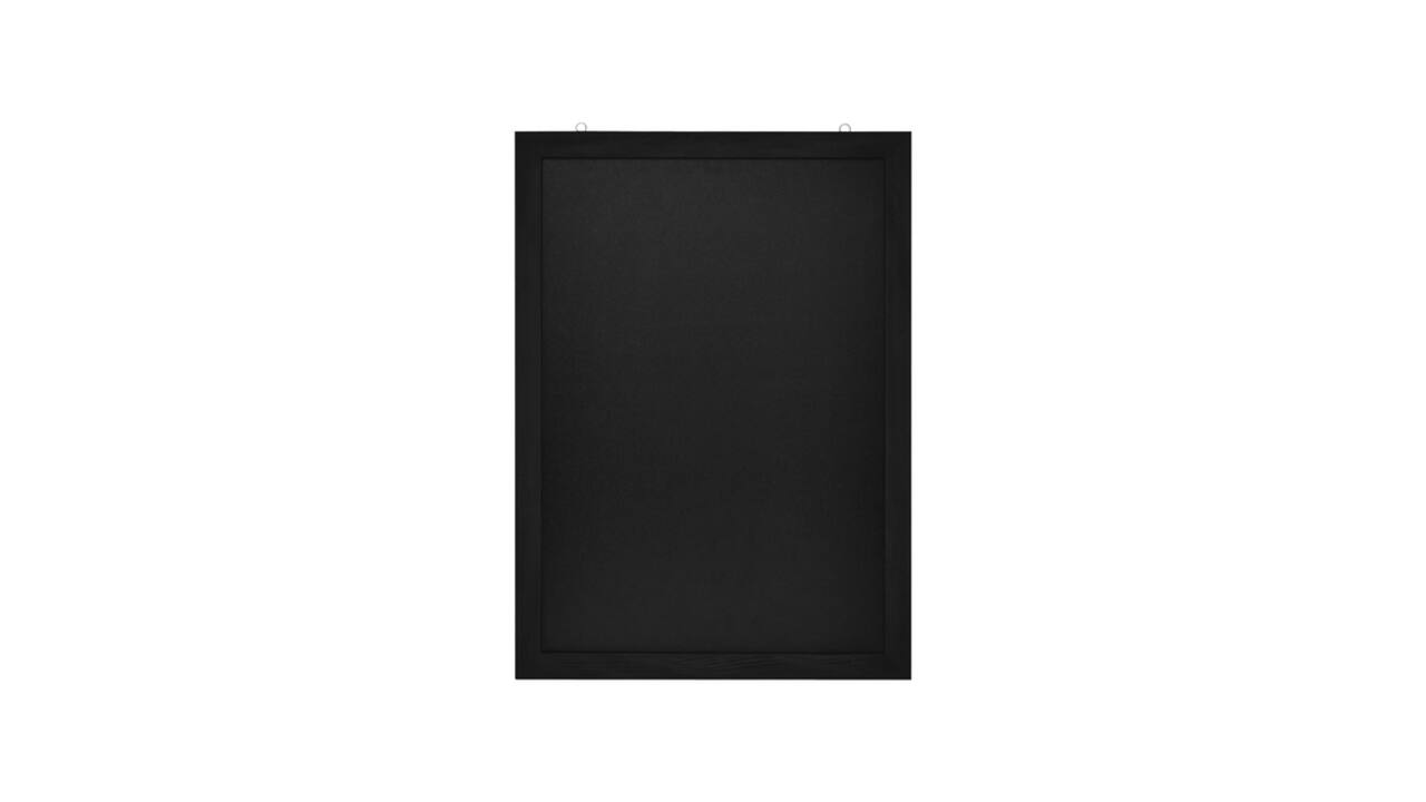 Krijtbord Europel met lijst 60x84cm zwart
