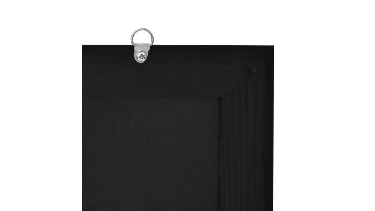 Krijtbord Europel met lijst 60x84cm zwart