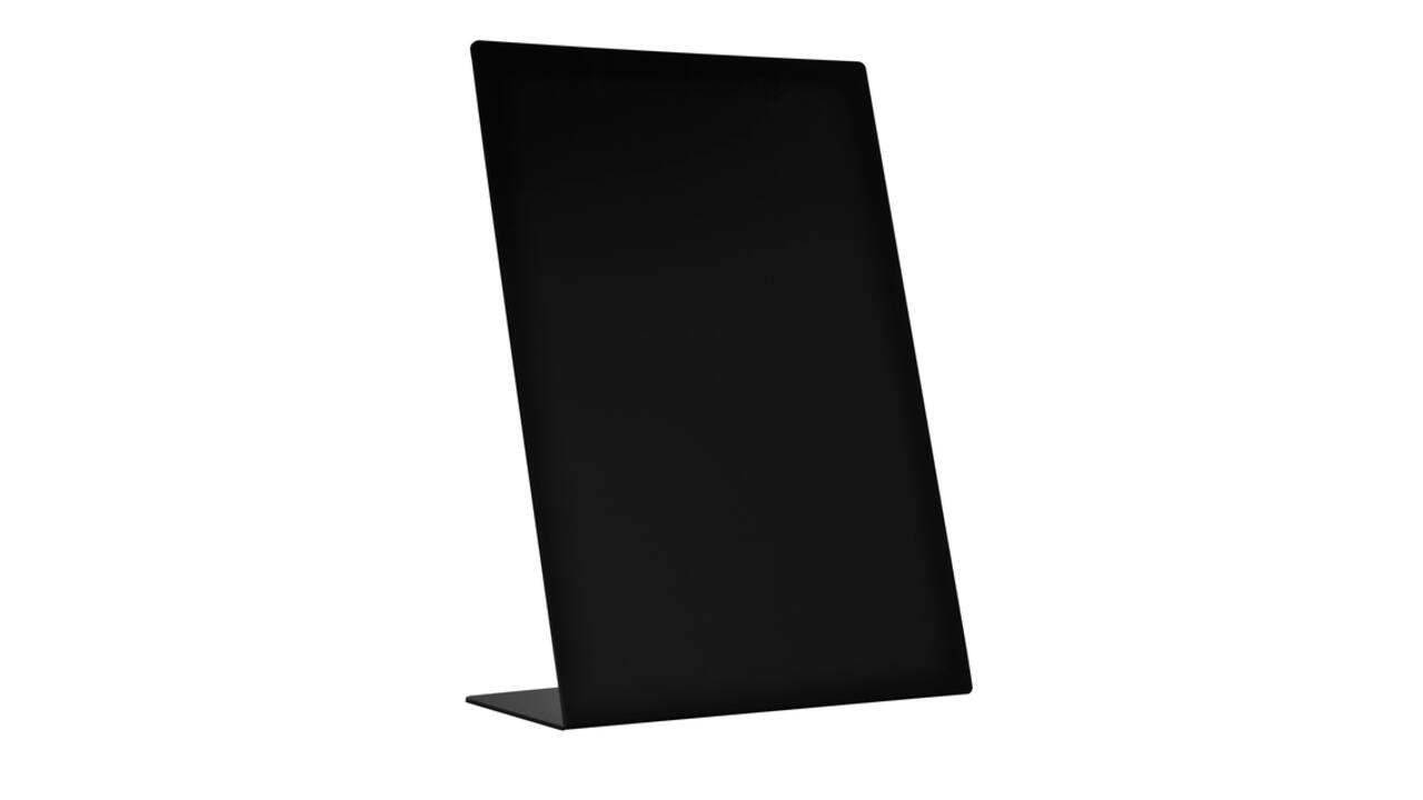 Krijtbord Europel L-standaard A4