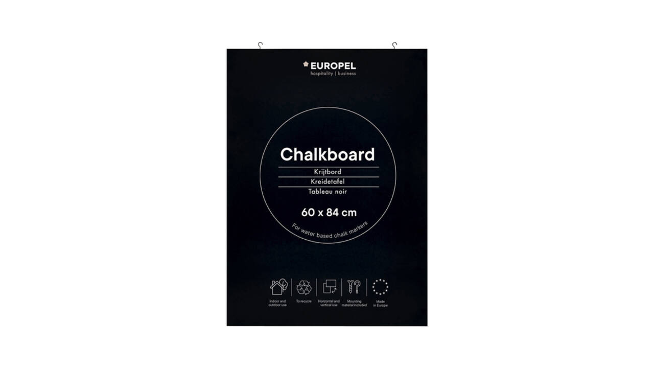 Krijtbord Europel 60x84cm