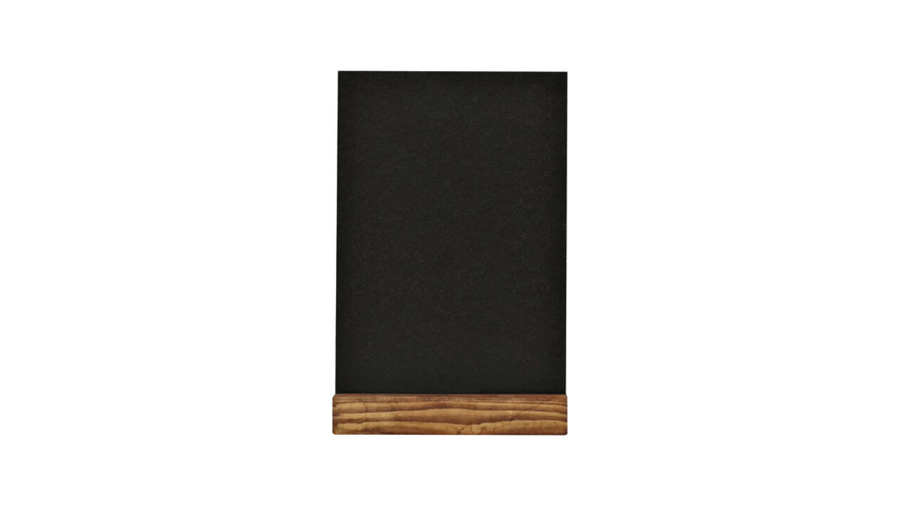Krijtbord Europel tafelmodel A5 staand natural