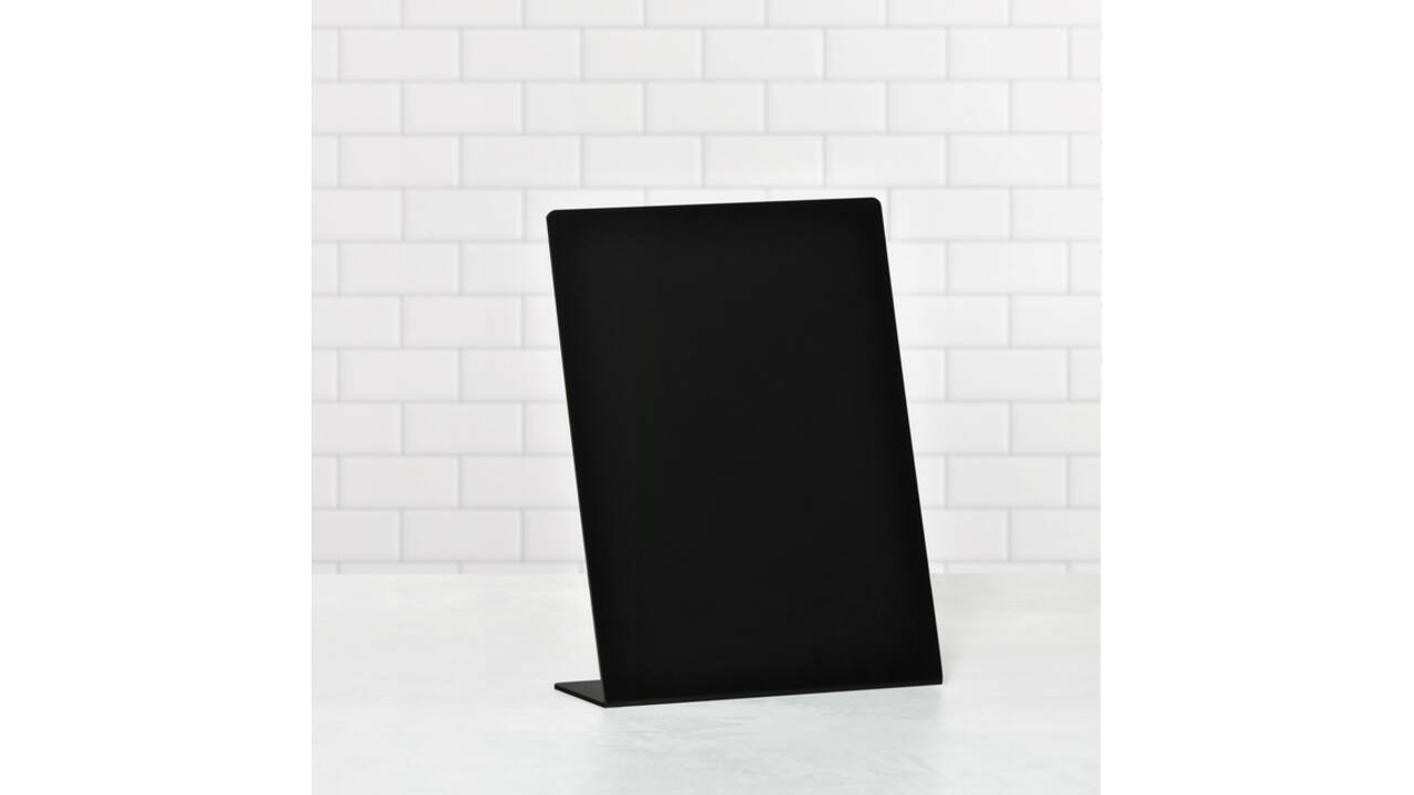 Krijtbord Europel L-standaard A5