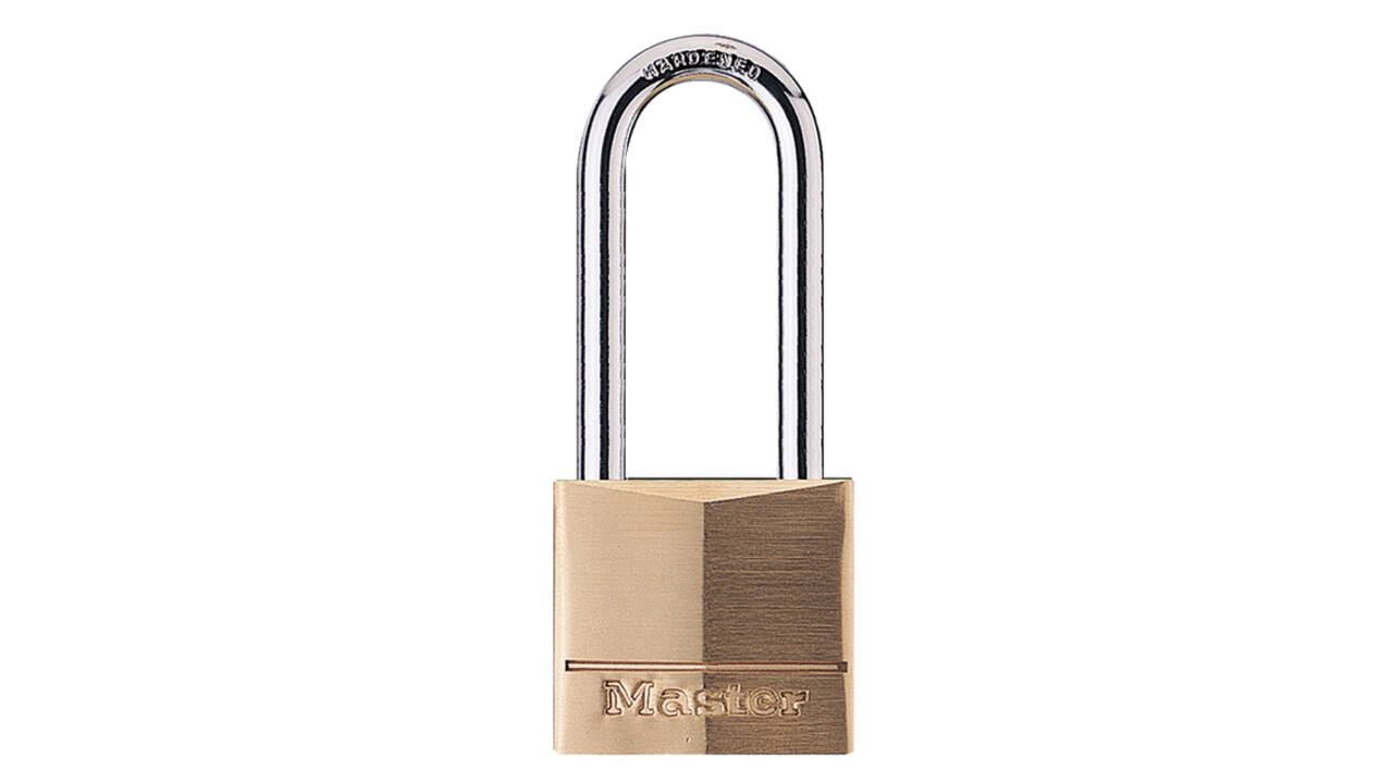 Hangslot MasterLock beugel 51mm messing 40mm