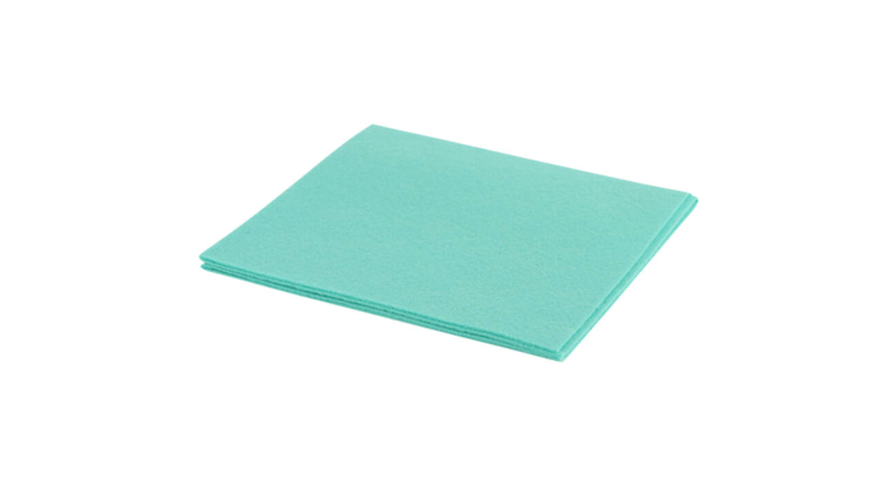 Werkdoek Cleaninq viscose 38x40cm groen 10 stuks