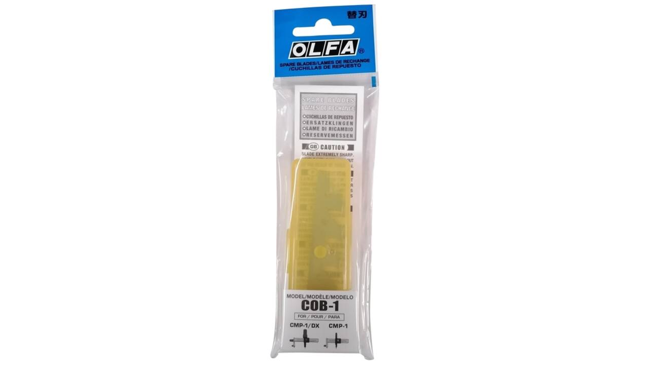 Reservemes Olfa COB-1 blister à 15 stuks