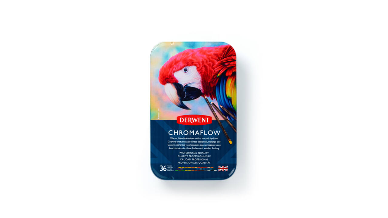 Kleurpotloden Derwent Chromaflow set à 36 kleuren