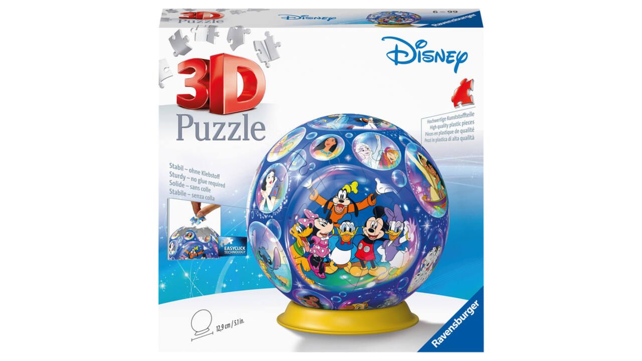 Puzzelbol Ravensburger Disney 3D 72 stukjes