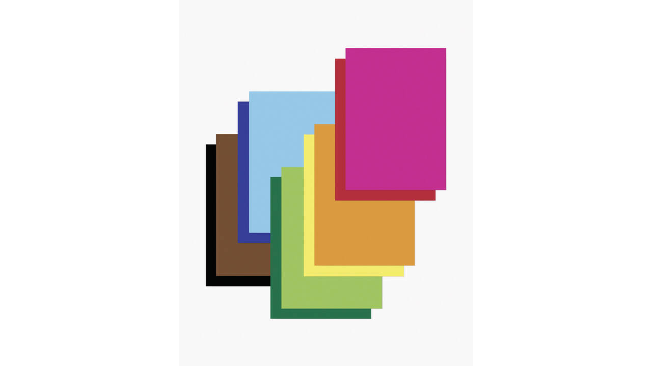 Etalagekarton Folia 1-zijdig 48x68cm 380gr nr911 fluor geel