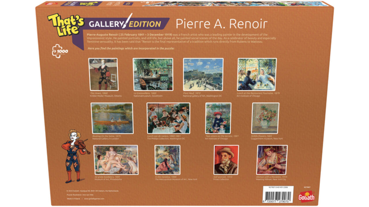 Puzzel That's Life Gallery Edition: Pierre 1000 stukjes