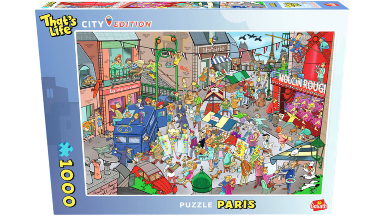 Puzzel That's Life City Paris 1000 stukjes