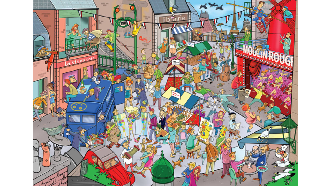 Puzzel That's Life City Paris 1000 stukjes