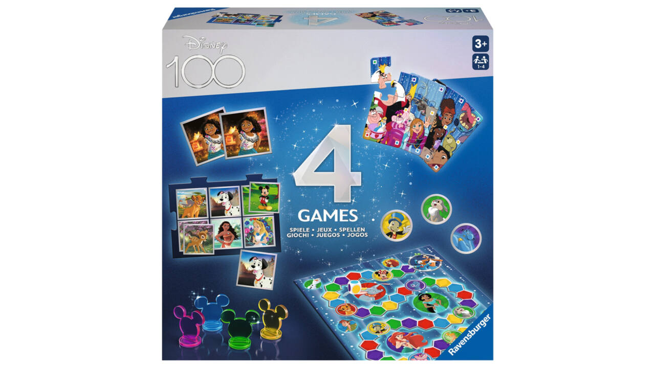 Spel Disney 100 jaar 4 in 1