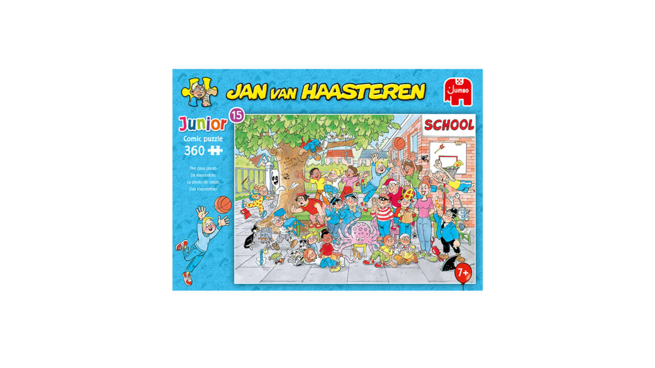 Puzzel Jan van Haasteren Junior 15 Klassenfoto 360 stukjes