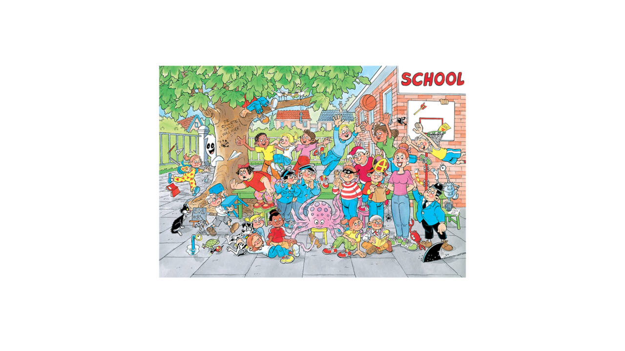 Puzzel Jan van Haasteren Junior 15 Klassenfoto 360 stukjes